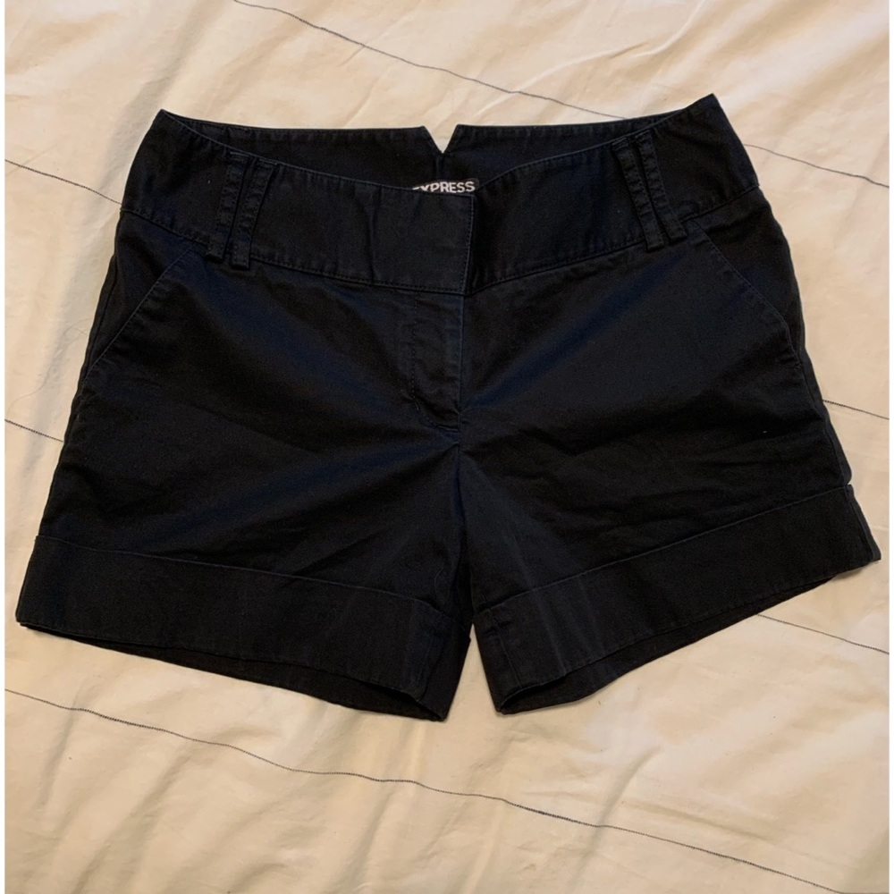 Express black shorts